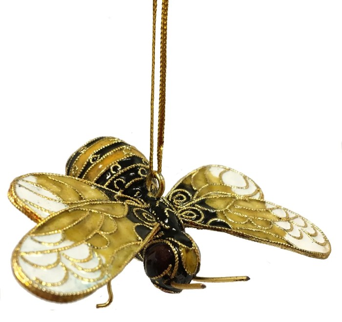 Bee christmas tree decoration