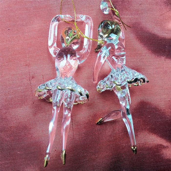 Ornament ballerina christmas glass tree dancer ballet sell hanging decoration luxury yourself