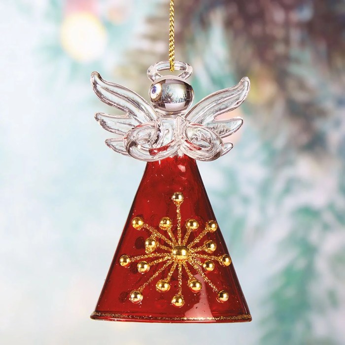 Angel decoration for christmas tree