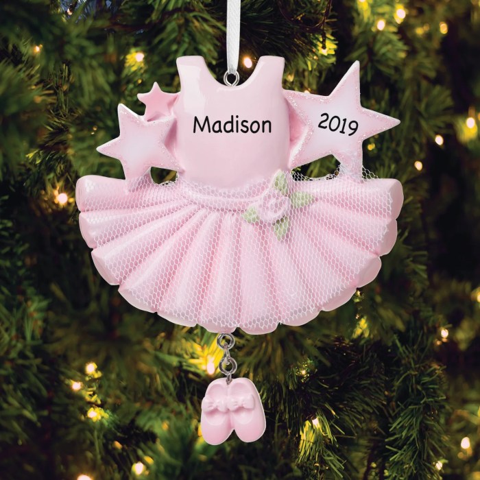 Ballerina xmas tree decoration