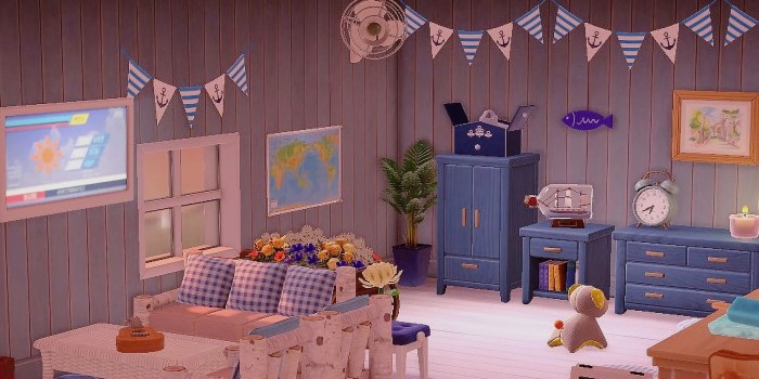 Animal crossing new horizons house interior design ideas