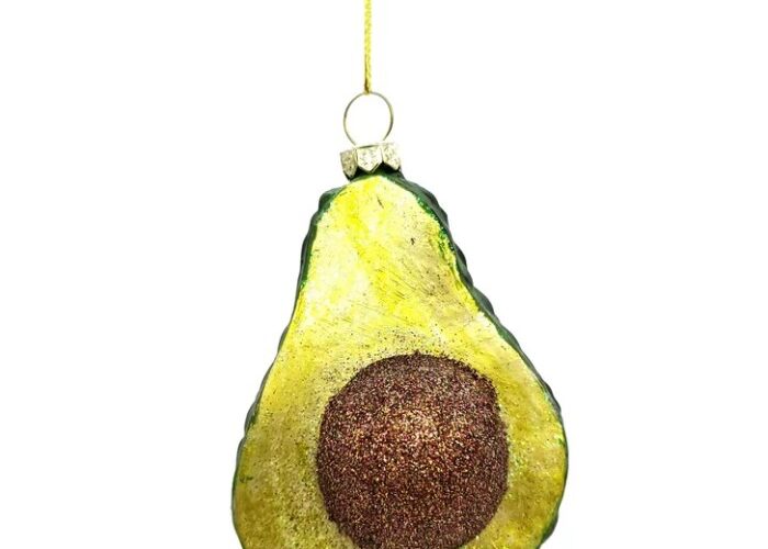 Avocado christmas tree decoration