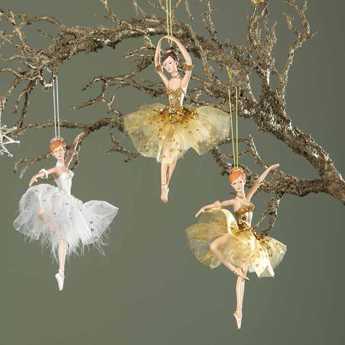 Ballerina xmas tree decoration