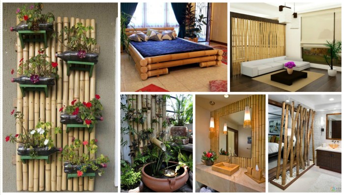 Bamboo tree decoration ideas