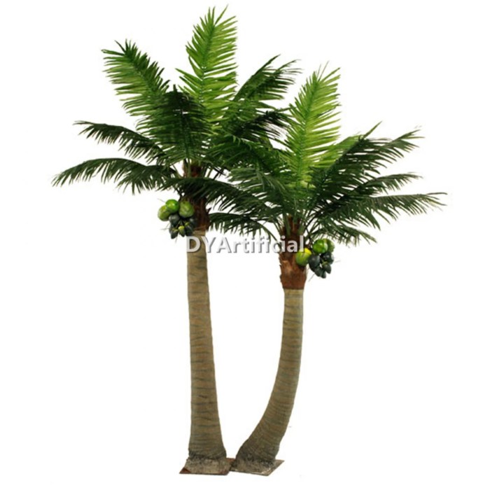 Artificial coconut tree for decoration