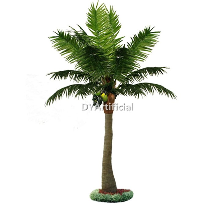 Artificial coconut tree for decoration