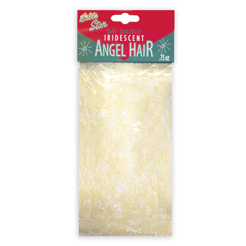 Angel hair xmas tree decoration