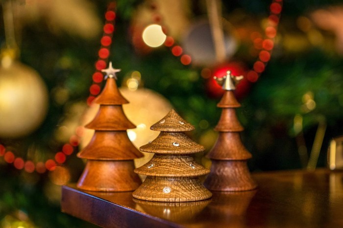 Beautiful christmas tree decoration