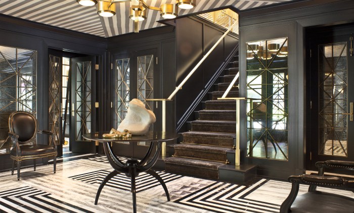 Art deco house interior design