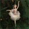 Ballerina christmas tree decoration