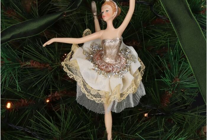 Ballerina christmas tree decoration