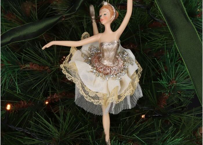 Ballerina christmas tree decoration