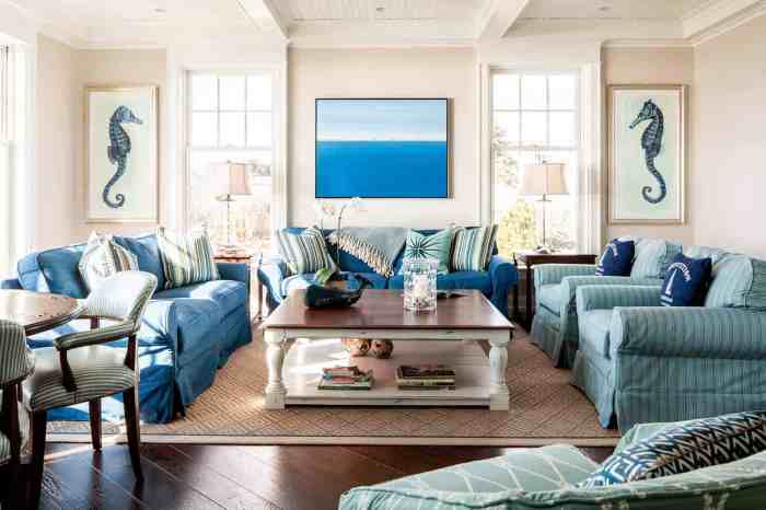 Beach house coastal interior design