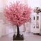 Artificial flower tree decoration