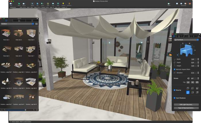 3d house interior design software